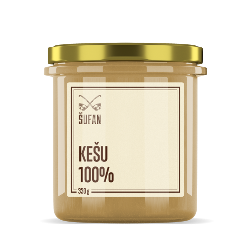Kešu máslo 330g Šufan